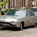 London vehicles: 1963 Ford Thunderbird in the mews.