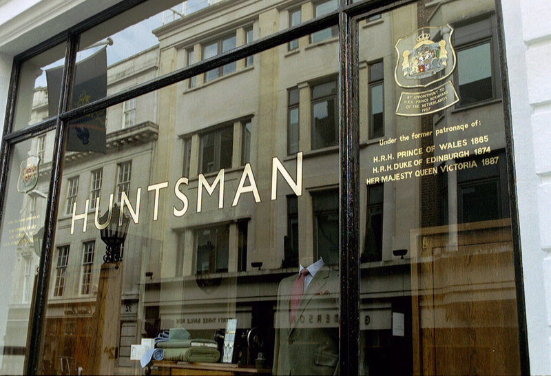 Huntsman tailor of Savile Row
