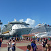 Cruise Ships at St. Maarten (2) - 30 January 2014
