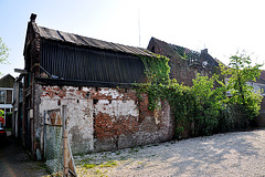 Dilapidated houses in Leiden