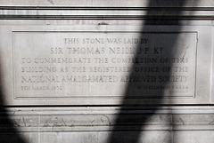 Commemoration stone, National Amalgamated Approved Society