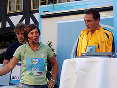 Rosi Mittermaier and Christian Neureuther