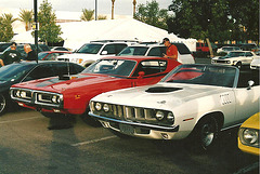 1971 Hemi Dodge Charger R/T & 1971 Plymouth Hemi 'Cuda Convertible