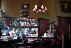 Amsterdam cafe interiors: Café Krom