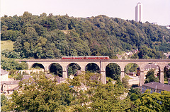 Old pics: Railway bridge in Luxemburg