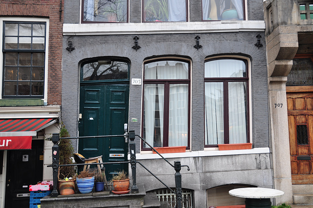 Crooked house in Amsterdam