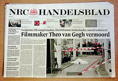 Recent history in old newspapers: Filmmaker Theo van Gogh murdered