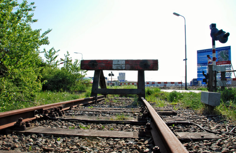 The old branch line to IJmuiden