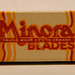 Razor blades: Minora