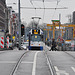 Tram and new metro station in the make