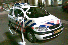 Ornamented Police Car