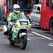 Motorcycle police of London