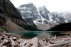 Lake Moraine (Banff National Park, Canada)