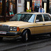 Mercedes-Benz W123 in Vienna: 240D as a taxi