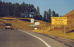 Some old pics from the USA: Warning signs in South Dakota