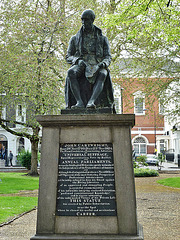 john cartwright's statue, bloomsbury, london