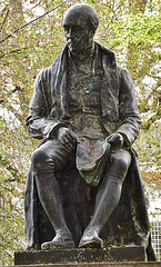 john cartwright's statue, bloomsbury, london