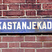 Some street signs of Leiden: Kastanjekade