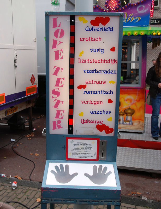The Leiden's Relief Fair: Love Tester