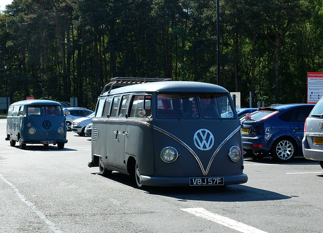Two VW Vans (Afternoon Delight) - 27 May 2013