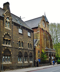 herbert house and st.peter's vauxhall, london