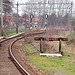 Railroad from Leiden to Utrecht
