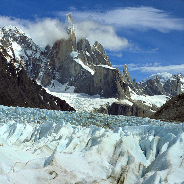 Cerro Torre and Torre Glacier