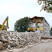 Demolition work in Leiden-North