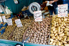 Market in Groningen – The all-important potato