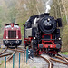 65 018 switching tracks at Bochum-Dahlhausen