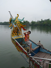 Boat Boy on the Perfume River