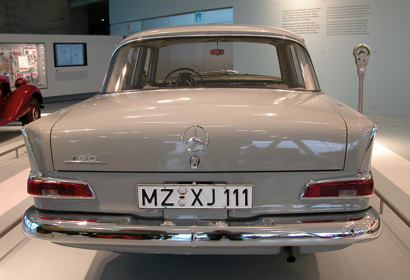In the Mercedes-Museum