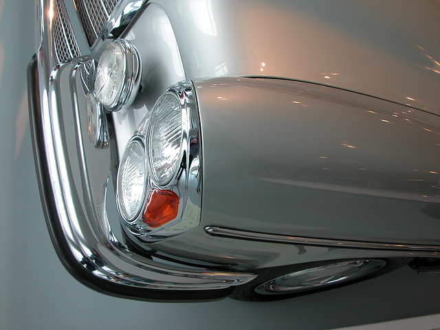 In the Mercedes Museum: Mercedes-Benz 300 SEL 6.3
