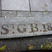 St George Bloomsbury parish boundary marker