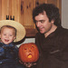 Halloween, 1987 "Farmer Gabriel" and His Dad.