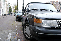 Saab and Mercedes
