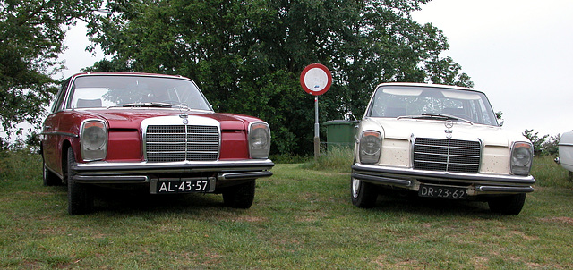 Two Mercedes-Benz 250