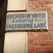 Abchurch Yard leading to Sherborne Lane