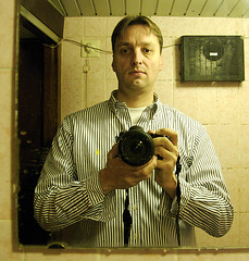Self portrait with camera