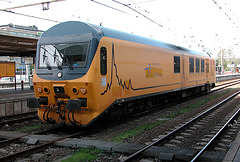 Measuring train in the Netherlands