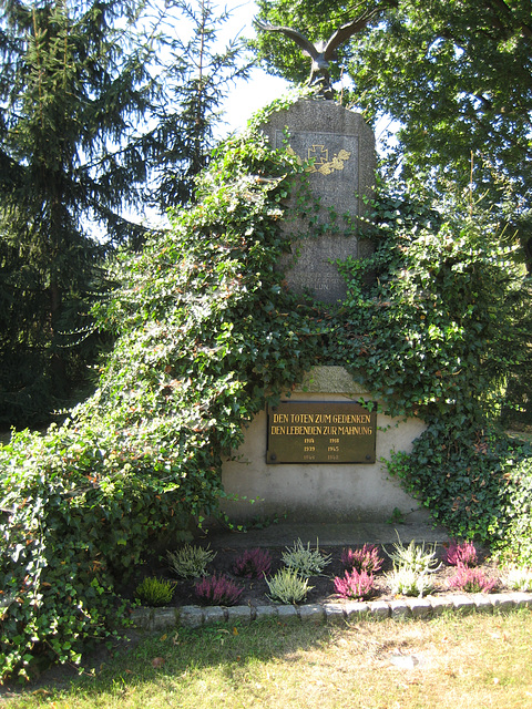 Denkmal 1. und 2.Weltkrieg Gallun