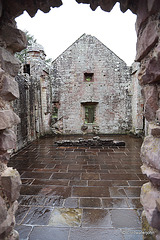 Dryburgh  Abbey - on a very wet day!