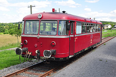 Railbus at Ulmen, Germany
