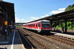 Regional train at Gerolstein, Germany