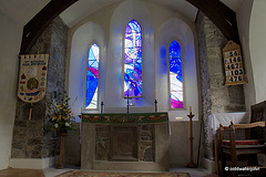 St Ninian's Urquhart - Modern Stained Glass