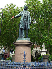 gladstone statue, bow, london