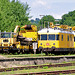 Work trains at Gerolstein, Germany