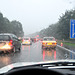Rain on the German Autobahn