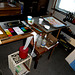 My studio today,  April 3, 2011
