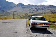 Holiday 2009 – My Mercedes on the Umbrail Pass